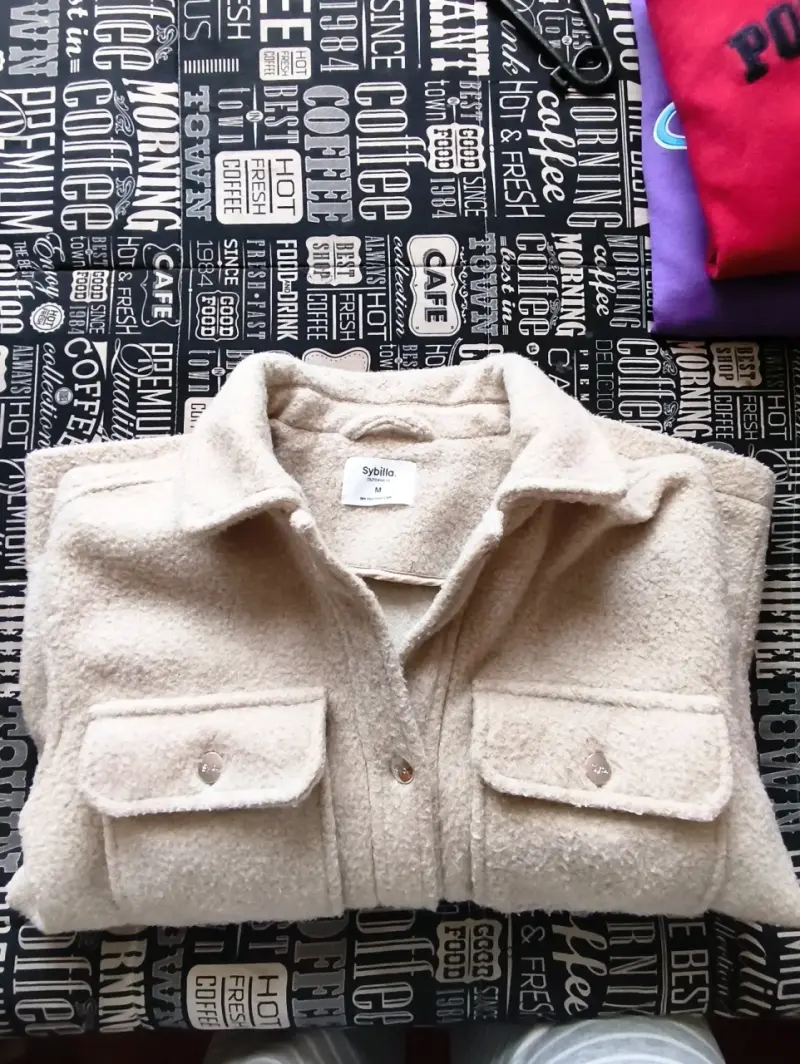 Chaqueta beige sybilla - 4