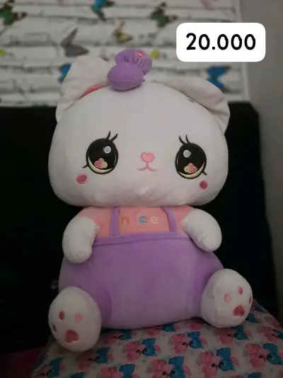 Peluche azul semi grande - miniatura 2