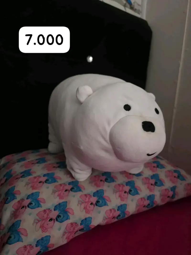 Peluche azul semi grande - 5