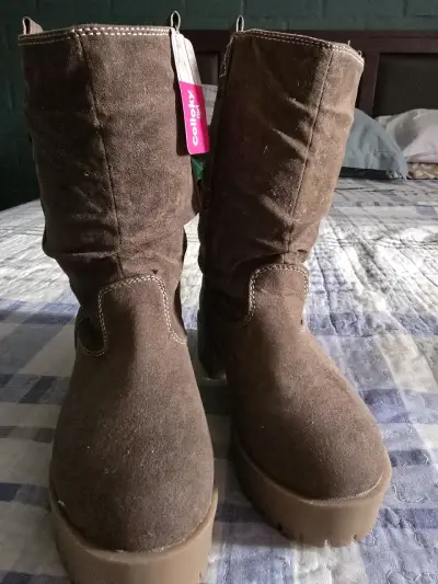 Botas marrones Colloky niña - miniatura 1