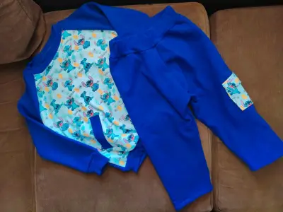 Conjunto polar infantil estampado nuevo - miniatura 5