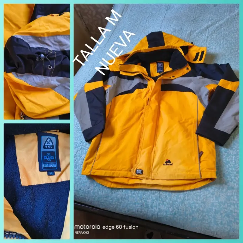 Chaqueta amarilla talla M