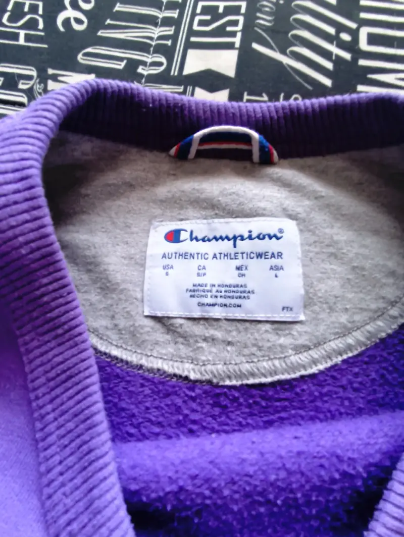 Polerón morado Champion - 3