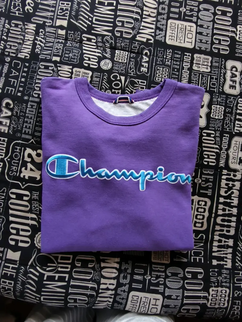 Polerón morado Champion - 4