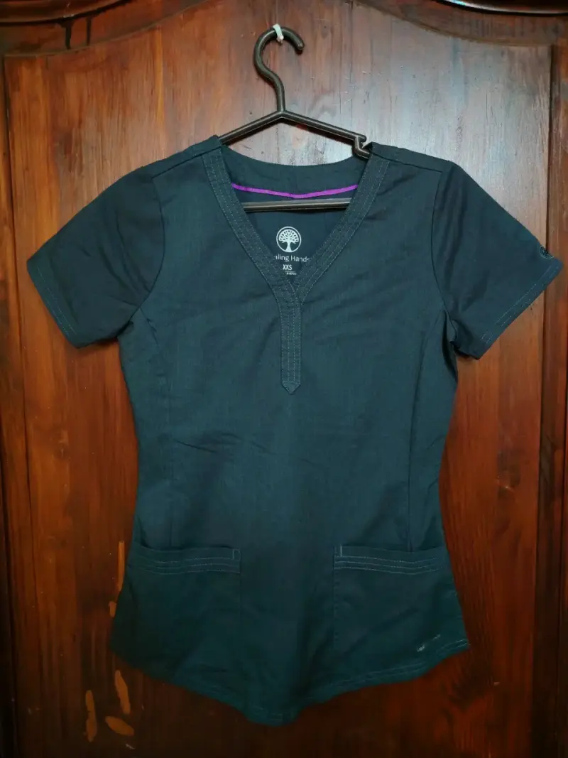 Blusa médica gris
