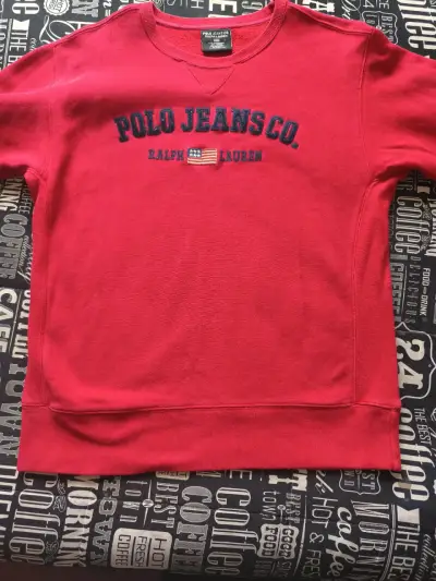 Polerón rojo Polo Jeans Co. - miniatura 1