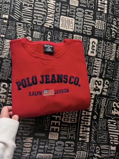 Polerón rojo Polo Jeans Co. - miniatura 4