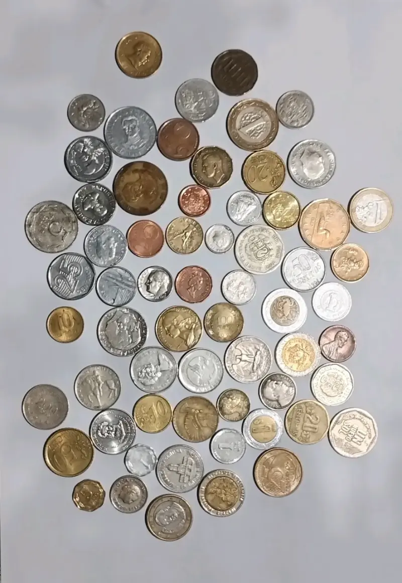 Lote de 150 monedas variadas - 3