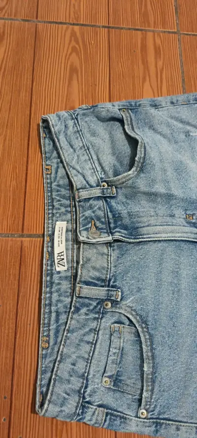Shorts de mezclilla Zara - miniatura 3