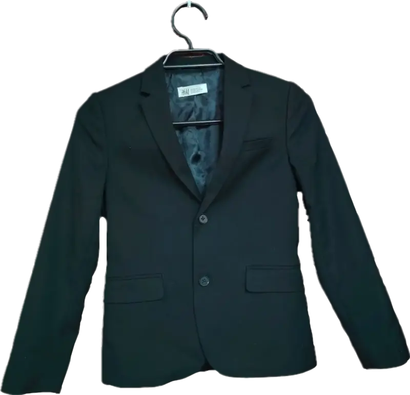 Blazer negro elegante niño talla 10
