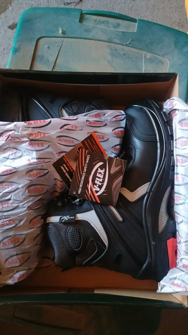 Zapatos de seguridad V-Flex negros - 1