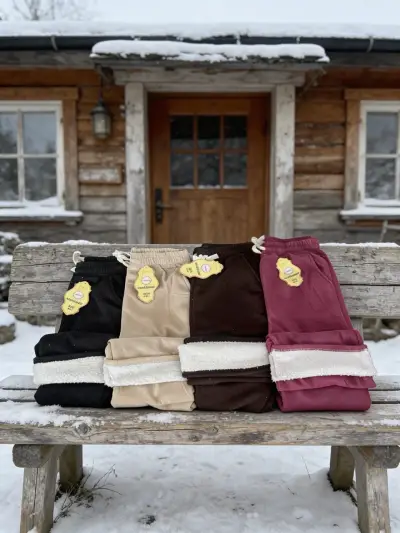 Joggers de cotele  con chiporro varios colores - miniatura 3