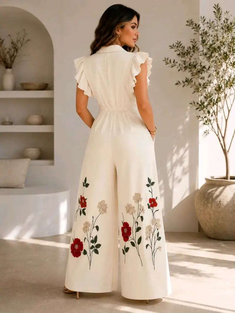 Enterito floral elegante - 2