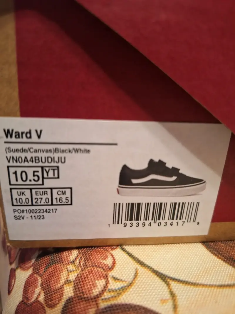 Zapatillas negras Vans n 27 (16,5cm) - 3