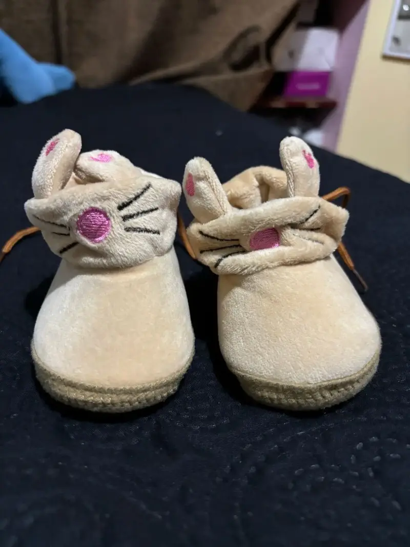 Zapatitos de bebé color rosa - 5