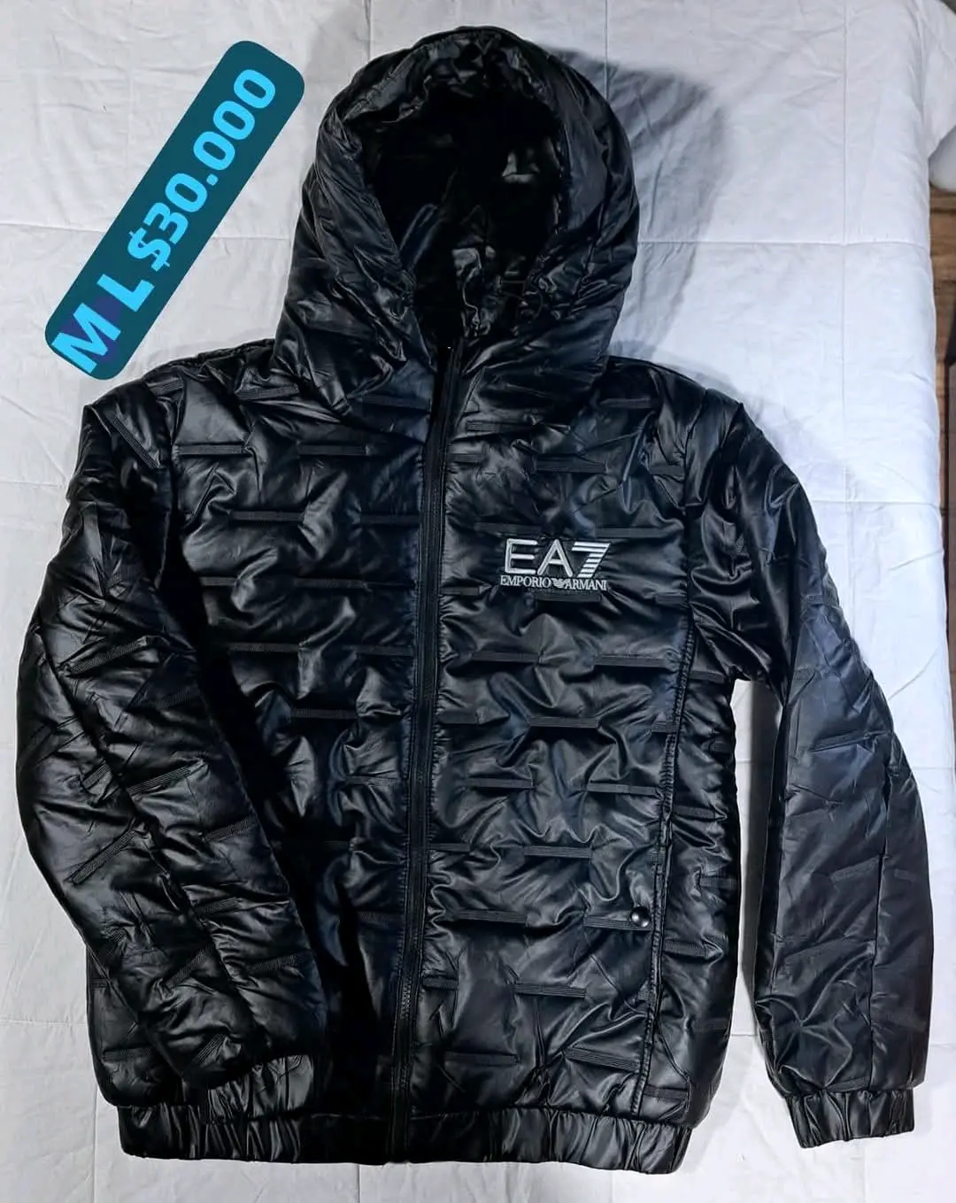 ダ*チ様 80s EMPORIO ARMANI M-42 Mods Coat Chaqueta negra Emporio Armani - $24.840 | Pulga