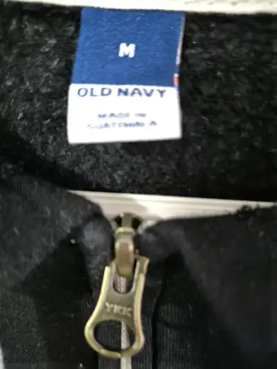Polerón con capucha Old Navy negro - miniatura 2
