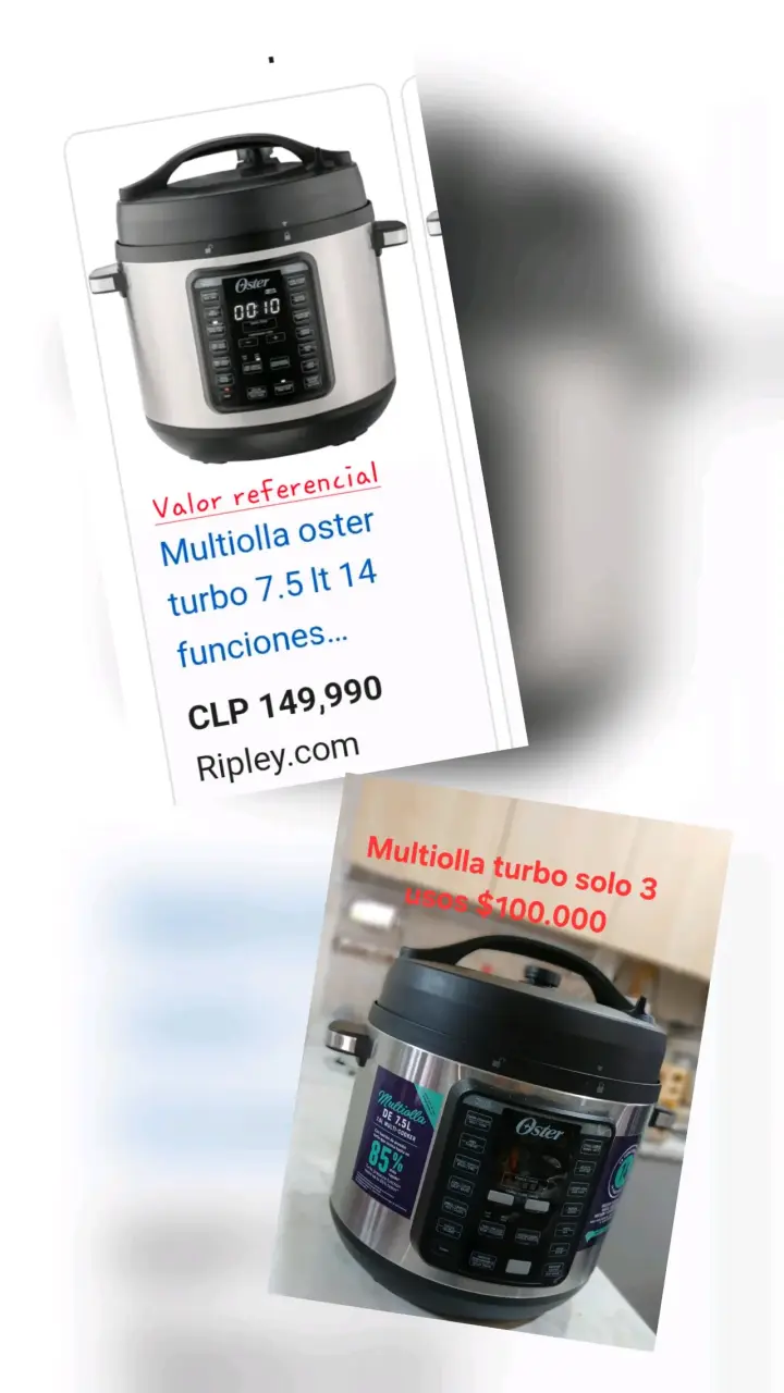 Multiolla Oster turbo 7.5L