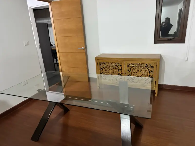 Mesa de comedor vidrio - 2