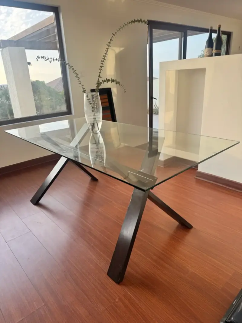 Mesa de comedor vidrio - 3