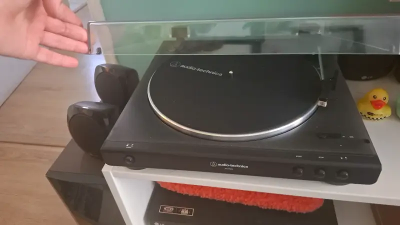Tornamesa Audio-Technica negra - 1