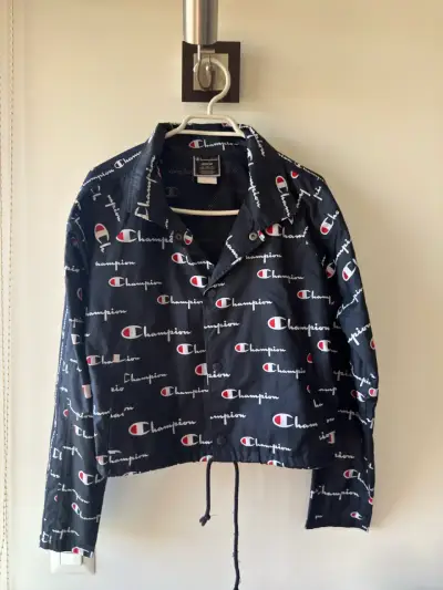 Chaqueta cortaviento Champion azul - miniatura 1