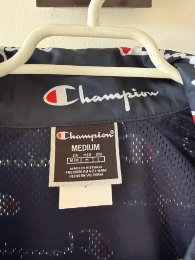 Chaqueta cortaviento Champion azul - miniatura 3