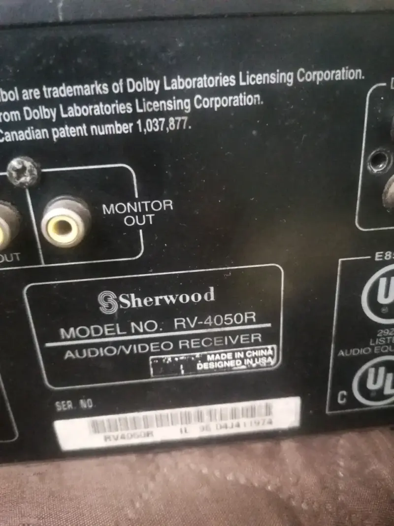 Receptor Sherwood AV-405R - 5
