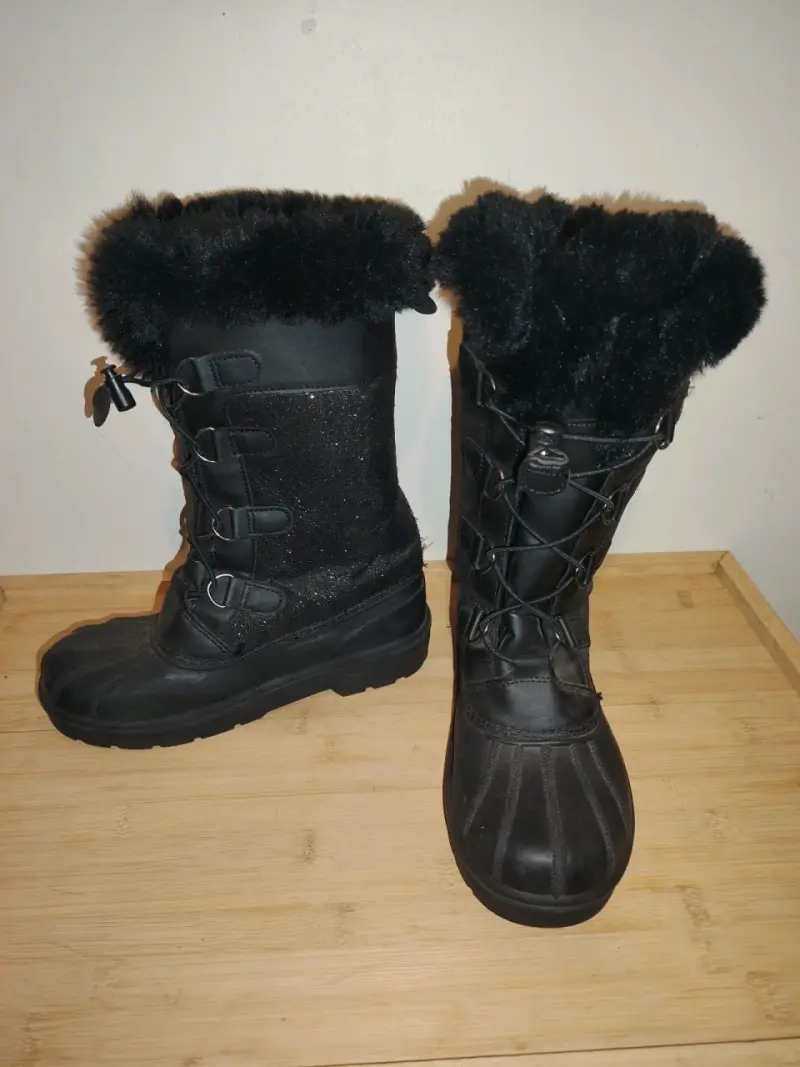 Botas de invierno negras nro 35 - 1