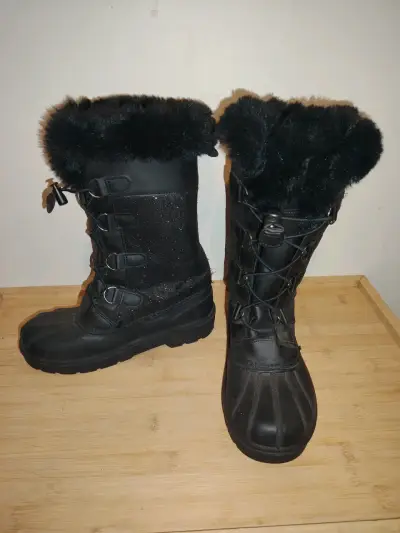 Botas de invierno negras nro 35 - miniatura 1