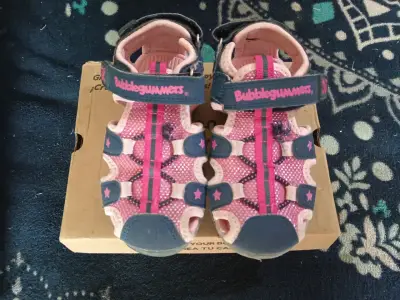 Sandalias Bubblegummers con luces nuevas número 27 - miniatura 1