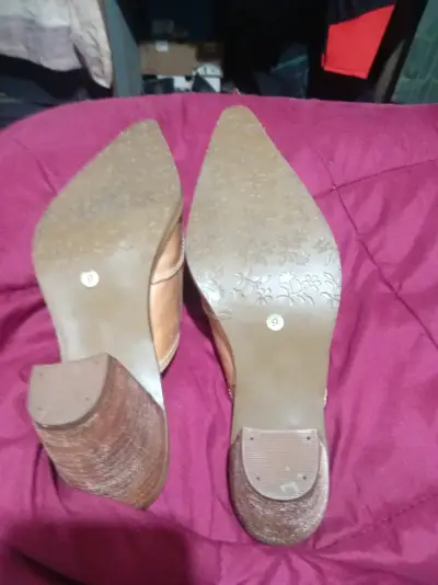 Sandalias de cuero marrón - miniatura 2
