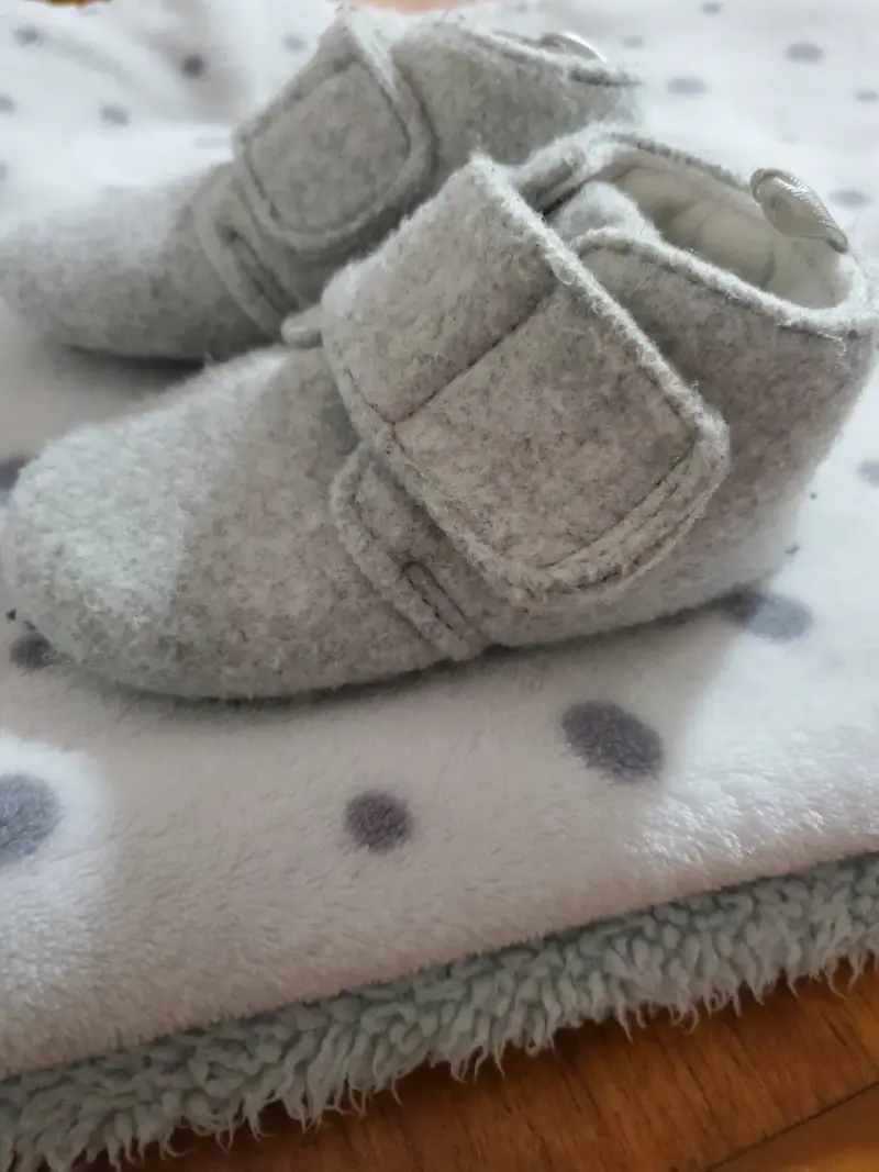Zapatos de lana para bebé - 4