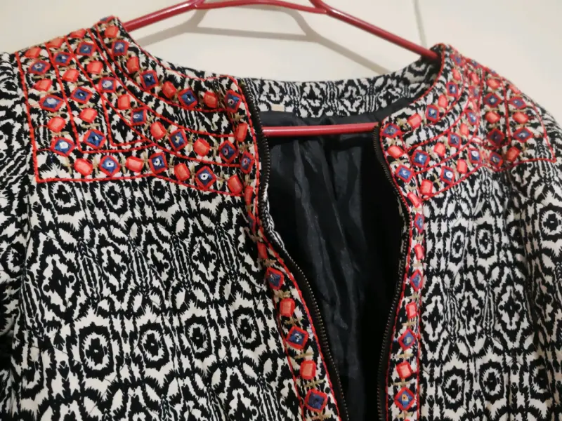 Chaqueta bohemia bordada - 4