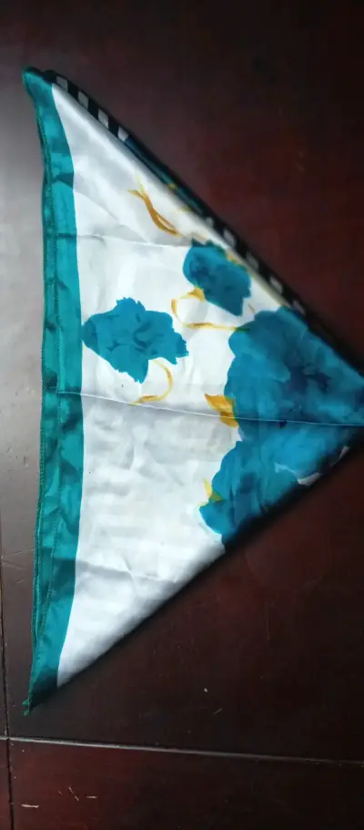 Paño estampada azul y blanco - miniatura 2