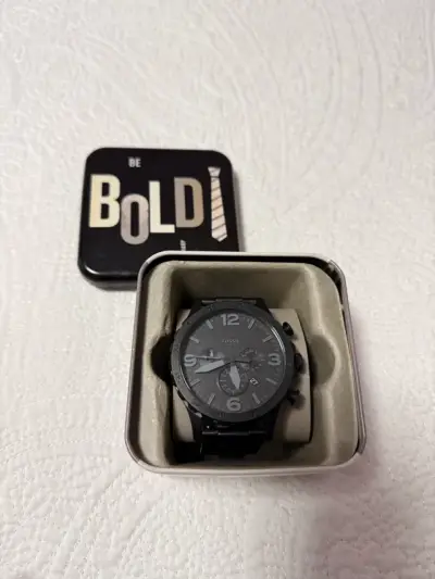 Reloj Fossil JR1401 negro cronógrafo - miniatura 2