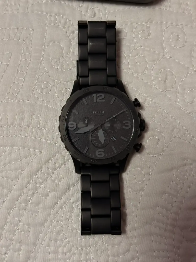 Reloj Fossil JR1401 negro cronógrafo - 3