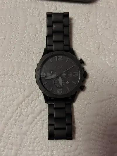 Reloj Fossil JR1401 negro cronógrafo - miniatura 3