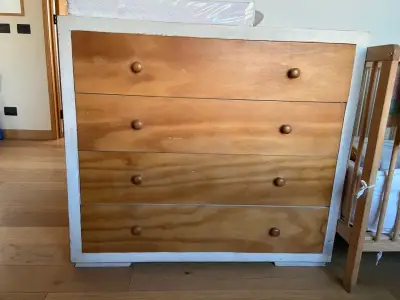 Cómoda mudador madera - miniatura 4