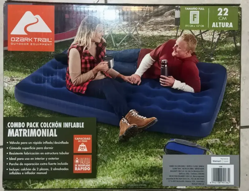 Colchón inflable matrimonial Ozark Trail
