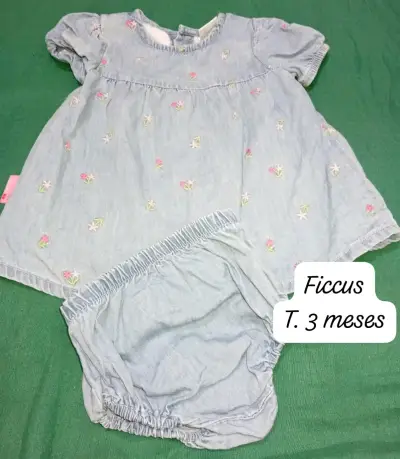Conjunto bebé verde 3 meses - miniatura 6