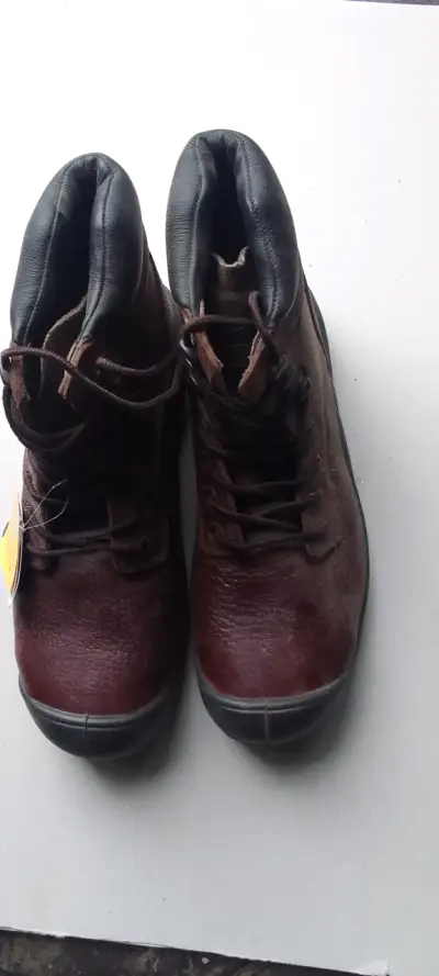 Botas de cuero marrón seguridad 44 Naz - miniatura 2