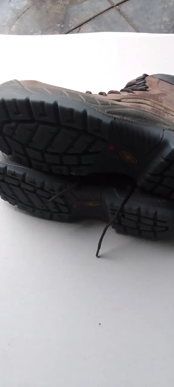 Botas de cuero marrón seguridad 44 Naz - 3
