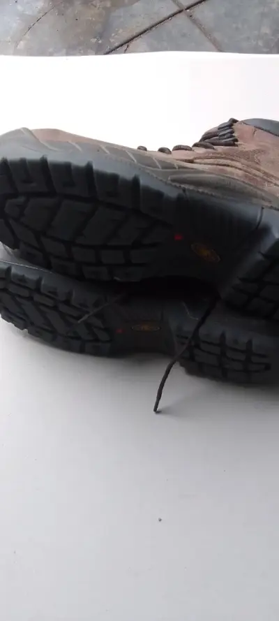 Botas de cuero marrón seguridad 44 Naz - miniatura 3