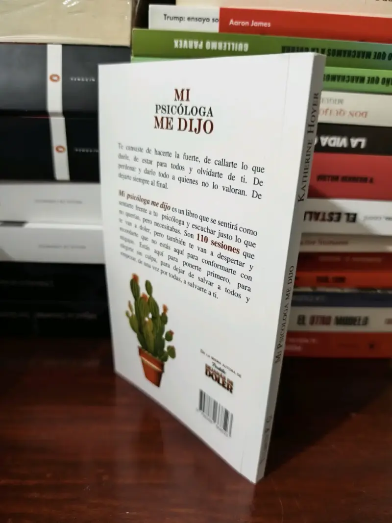 Libro Mi Psicóloga Me Dijo - 3