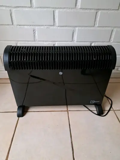 Calefactor eléctrico negro - miniatura 1