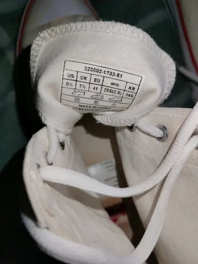 Zapatillas altas Levi's blancas - miniatura 2