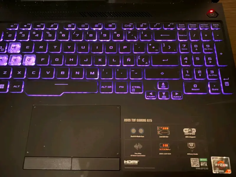 Laptop ASUS A15 RTX 3050 - 4