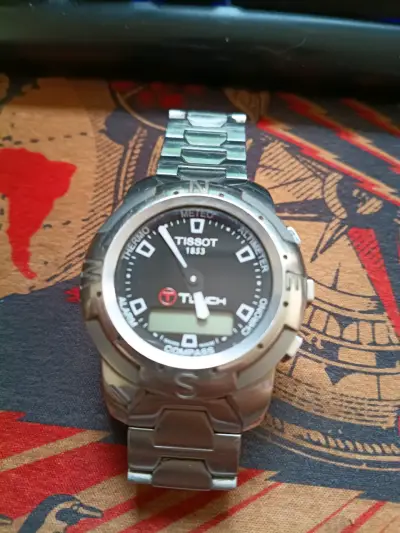 Reloj Tissot Touch plateado - miniatura 1