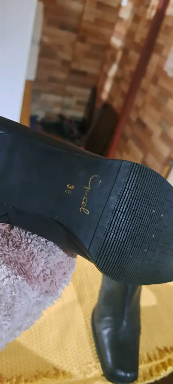 Botines de cuero negros - 2